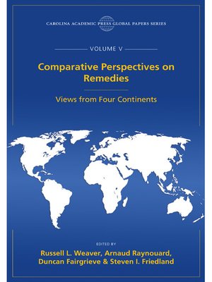 cover image of Comparative Perspectives on Remedies: Views from Four Continents